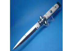 Buy the new-age Italian Stiletto Switchblades that are made with anodized aluminium alloy 