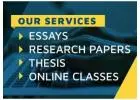 Academic Writing Specialist/Research Paper/Dissertation/Essay/Full course assistance