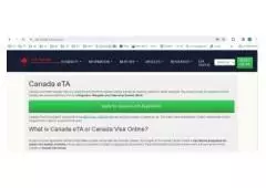Canadian Electronic Visa Online - Onlayn Kanada Viza Müraciəti 