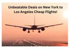 Fly Smart: Unbeatable Deals on New York to Los Angeles Cheap Flights!