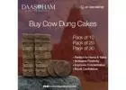 Cow Dung Cakes For Satyanarayan Puja