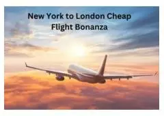 Unlock Savings: New York to London Cheap Flight Bonanza