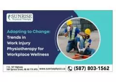 Returning to Work Stronger: Work Injury Physiotherapy at Sunrise Physical Therapy in Spruce Grove